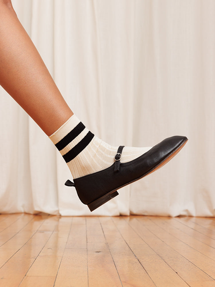 Le Bon Her Varsity Sock
